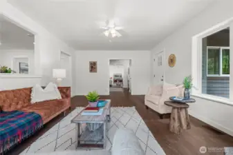 bonus room off front mudroom