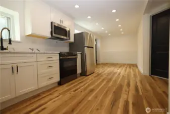 Lower Level - Kitchen and Living Room