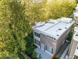 Back of the house.