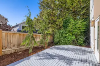 Private yard