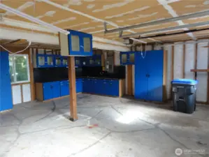 Interior garage