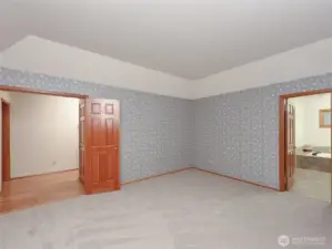 GIGANTIC MAIN Floor Master Bdrm