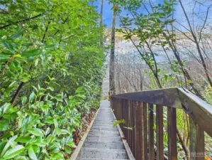 Staircase to Beach Access