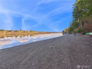 Looking North up the Bay