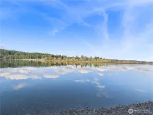 Looking West at Nature Preserve
