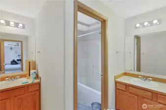 Upstairs bathroom