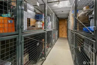 Great storage under the North tower.