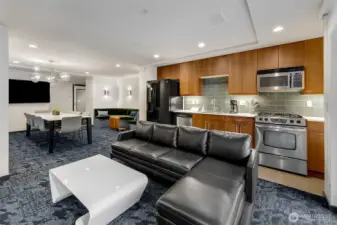 Enjoy extra space in the communtiy room