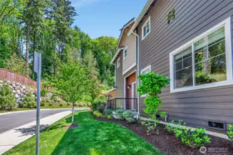 HOA handles all the yard care