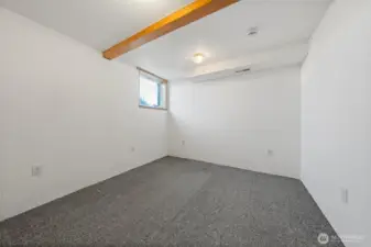 basement bedroom