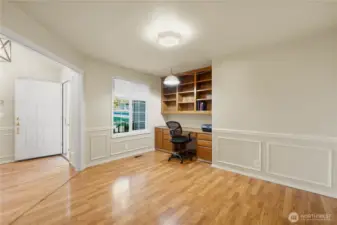 Main floor office or flex room