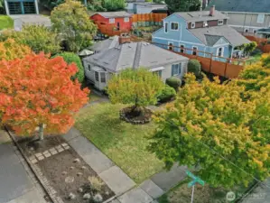 Private and quiet with lovely, mature landscaping