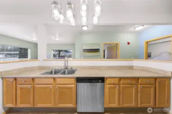 Tons of counter space to work with!