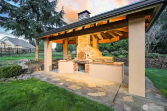 Outdoor kitchen