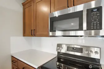 Electric Stove and stainless-steel appliances
