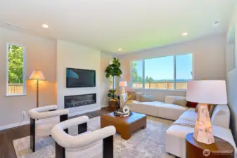 Photo is of Model home on Homesite # 12