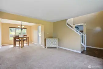 Dining and Family room