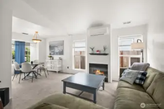 Top to bottom Windows Giving Plenty of Natural Light!