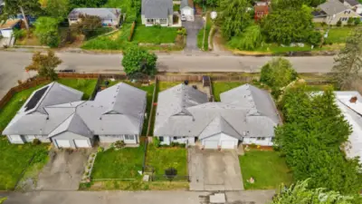 Arial of Townhomes