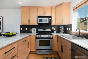 Newer kitchen appliances