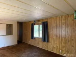 Nice sized living area.