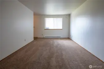 ~ Unit 703:  Living Area ~ Duplex w/Nearly New Carpeting and Fresh Interior Paint Throughout