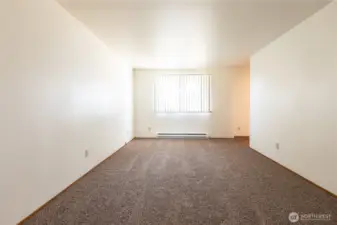 ~ Unit 705:  Living Area w/New Carpeting ~ Entire Unit w/Fresh Interior Paint