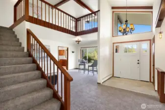 huge open entry