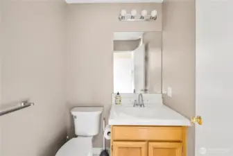 Main floor guest bath.