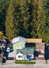 Small town charm of Buckley with NO HOA- this home packs alot of punch! Adorable home with playground, garden area, ample parking + HUGE 24x32 detached shop!