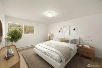 Primary bedroom (virtually staged)