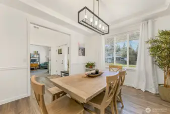 Formal dining room