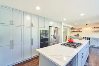 Kitchen Island with cabinets
