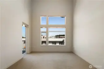 Living Room Vaulted Ceiling
