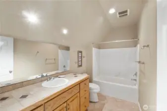 Upstairs bathroom
