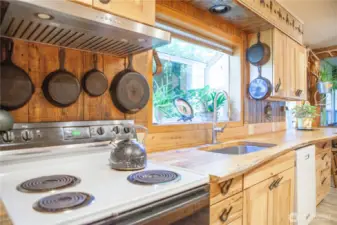 Beautiful wood countertops