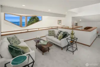 Great night time hangout area on 2nd floor.