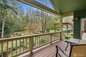 year round use of covered back porch