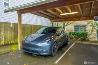 Carport with 2nd Designated Parking Space