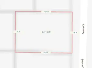 Pierce County Parcel Dimensions