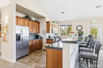 Kitchen in clubhouse