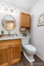 Half bath downstairs