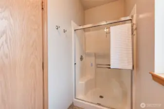 And the primary shower.