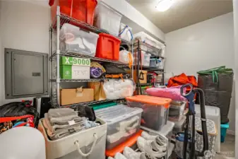 Enormous storage room or use as office space.