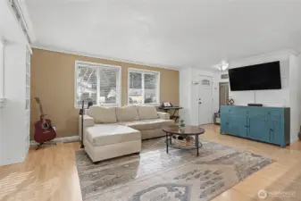 Open Living room upon entry