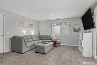 another view of second living space