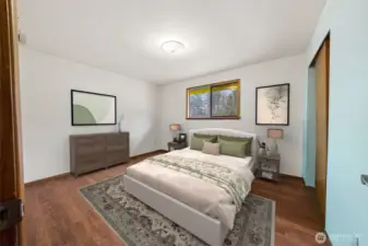 Bedroom 3 virtually staged