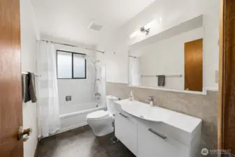 Main bath recently redone.