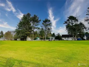 View of the golf course