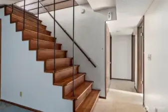 Let's head downstairs!
